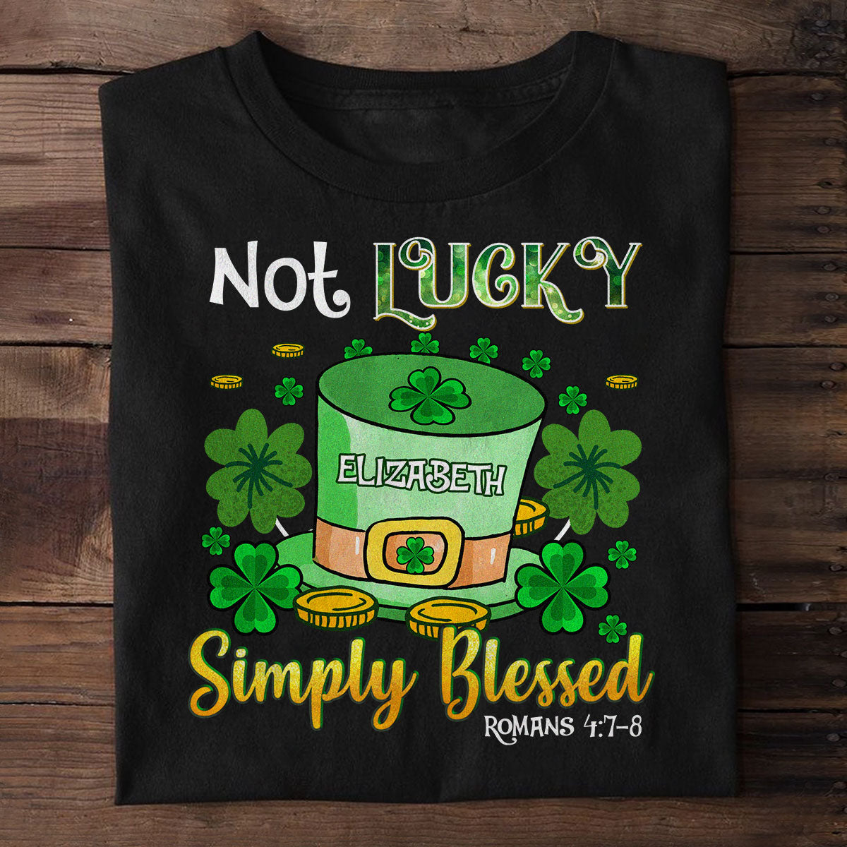 Simply Blessed - Personalized Classic Unisex T-shirt GMJSTS200096