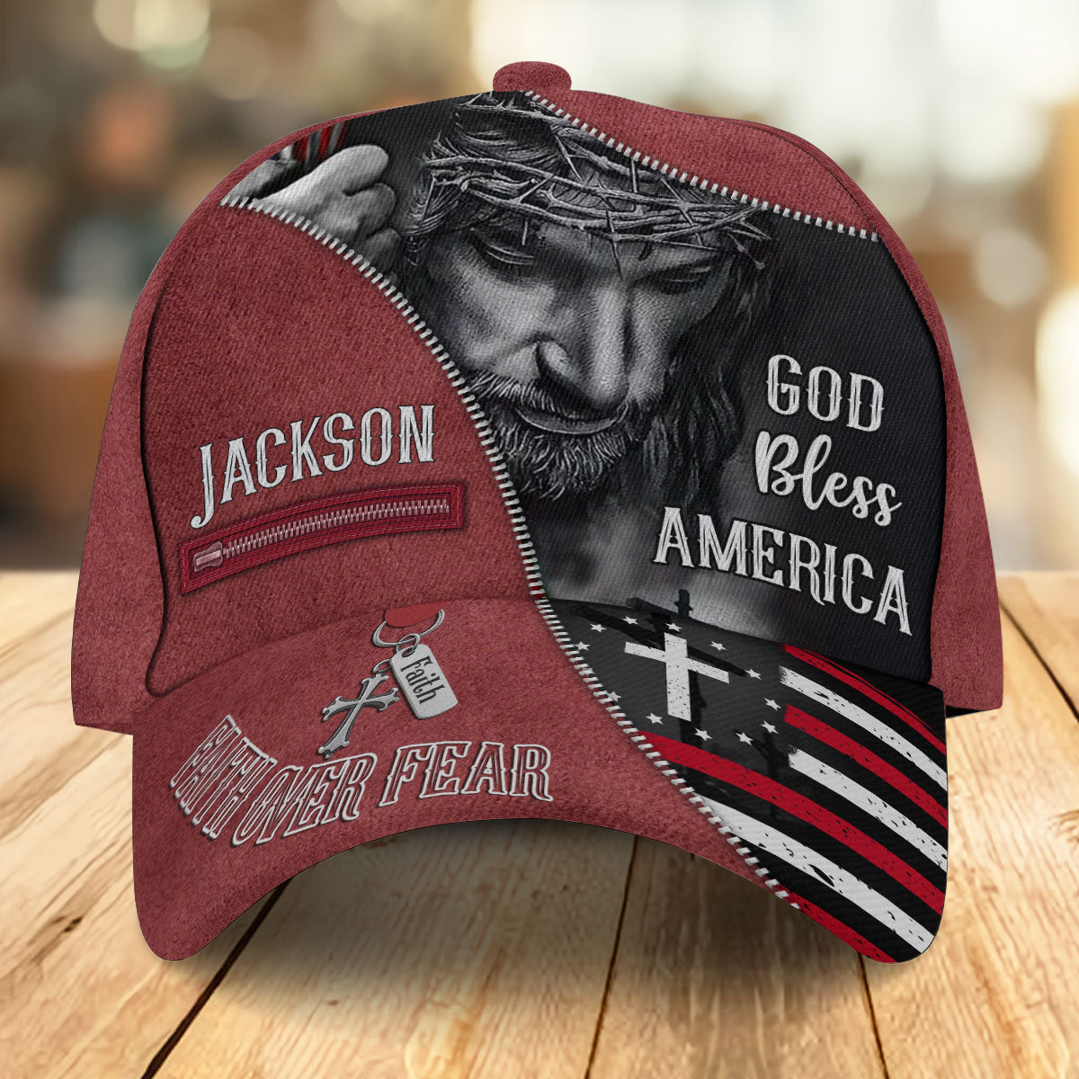God Bless America - Personalized Classic Cap