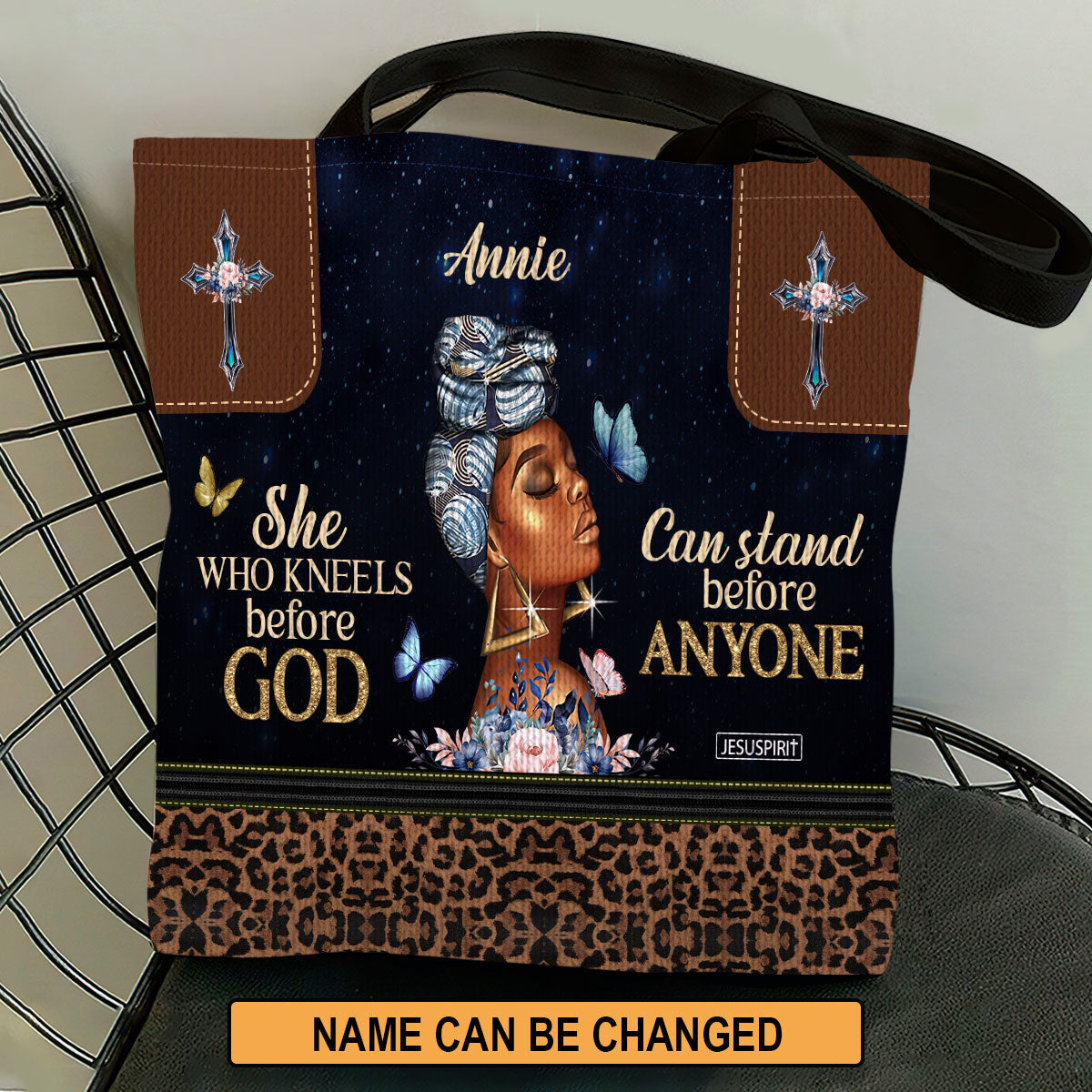 She Who Kneels Before God - Personalized Tote Bag GTTJS10193
