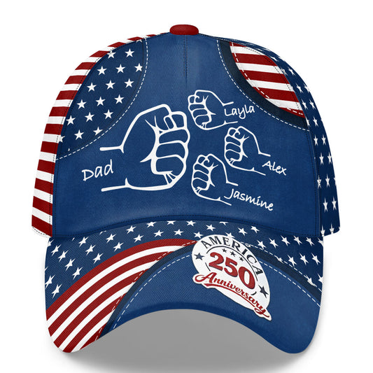 Family Bond - Personalized Classic Cap for Dad GOTPJS10120