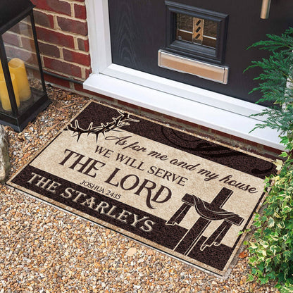 Faith Quote - Personalized Doormat for Home