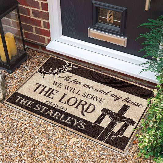 Faith Quote - Personalized Doormat for Home