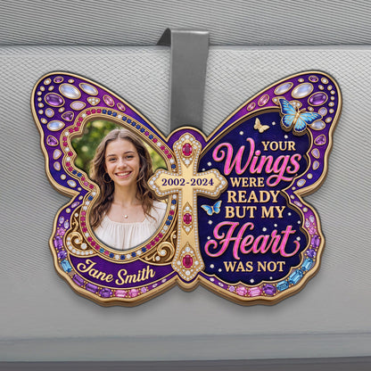 In Memory - Personalized Car Visor Clip