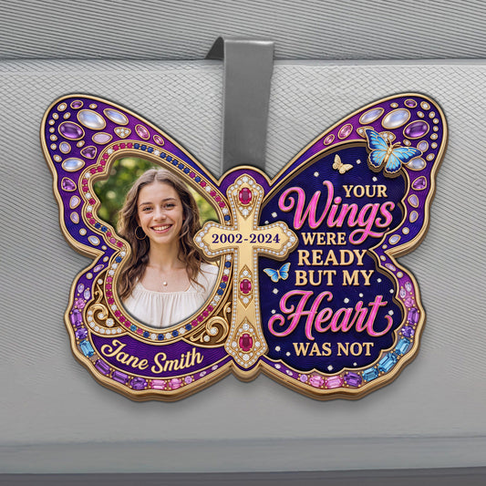 In Memory - Personalized Car Visor Clip