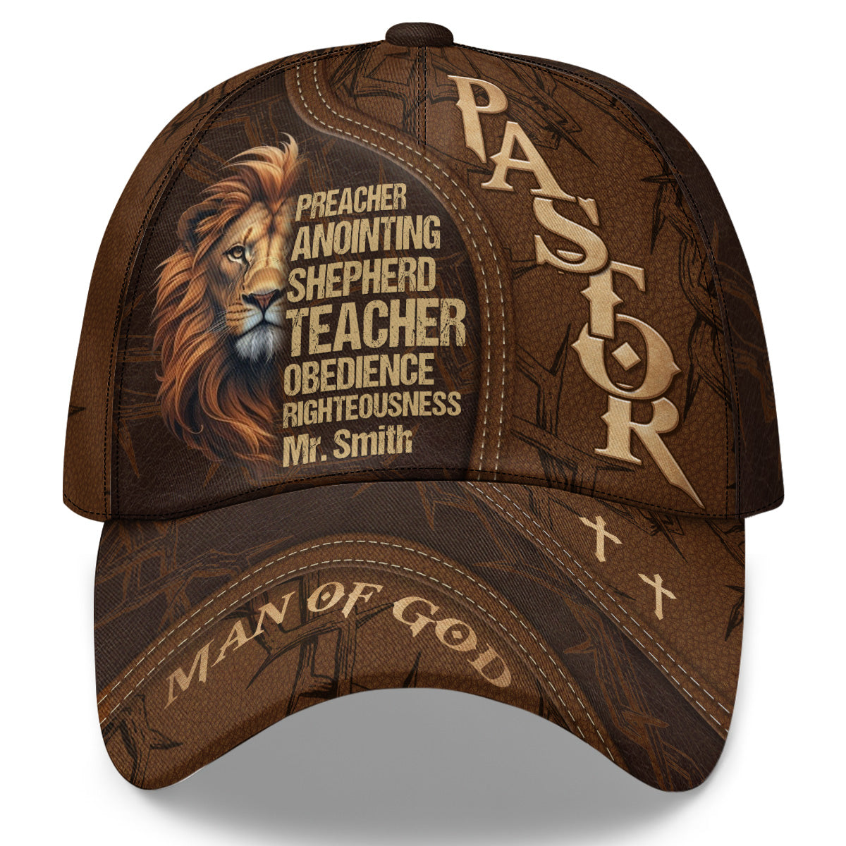 For My Pastor - Personalized Classic Cap