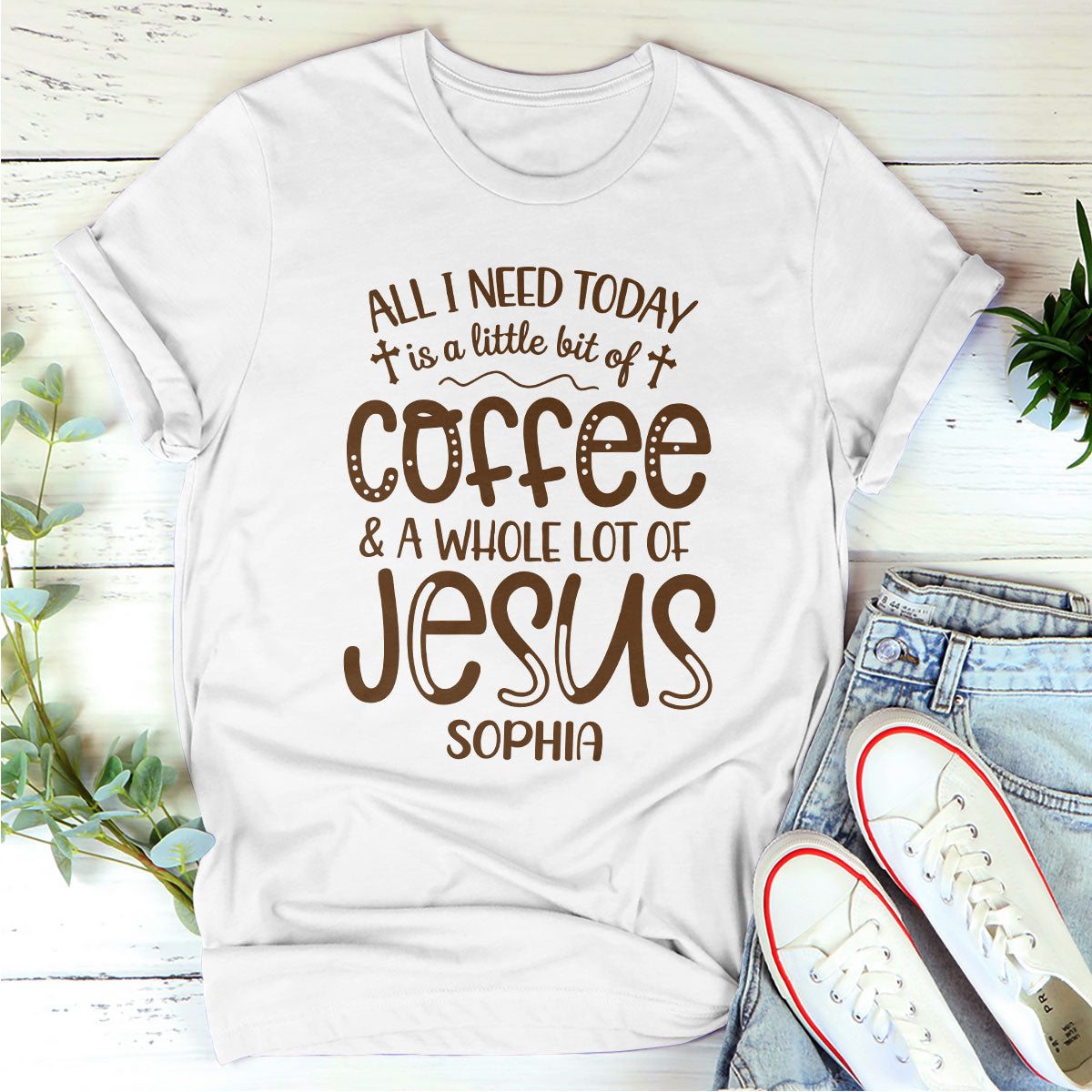 Whole Lot Of Jesus - Personalized 2D Unisex T-shirt GMJSTS200038