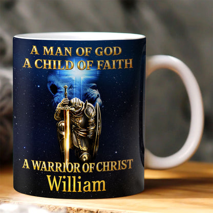 Man Of God - Personalized Ceramic Coffee Mug