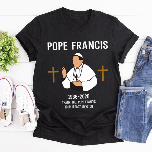 Thank You Pope Francis - 2D Unisex T-shirt GMJSTS200071