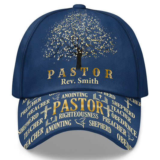 Thank You Pastor - Personalized Classic Cap - Faith Apparel