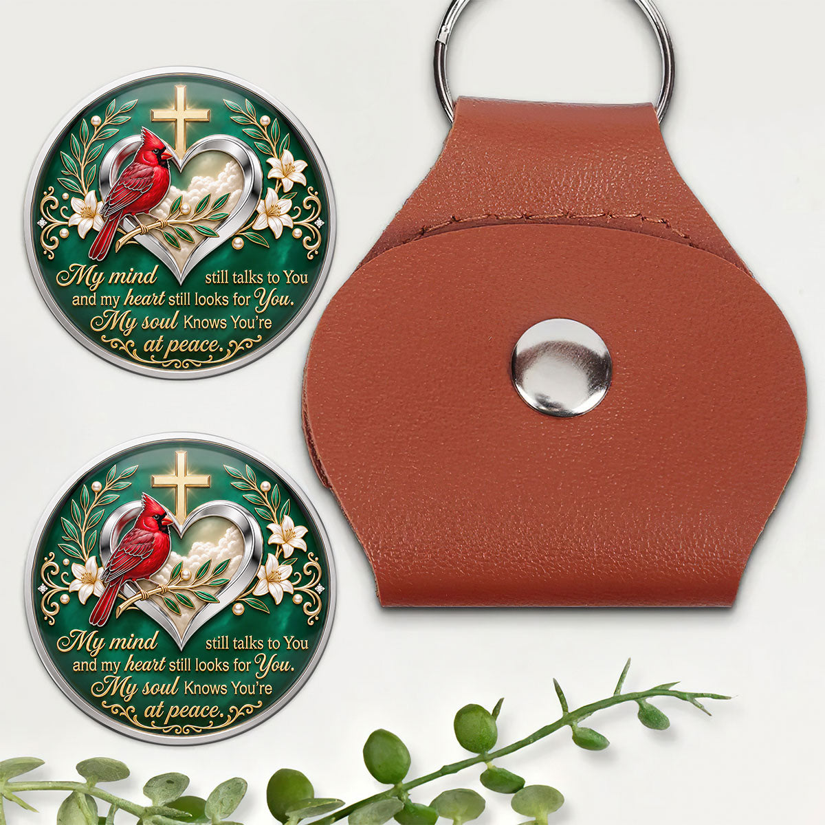 In Memory of a Loved One - Personalized Pocket Hug Keepsake