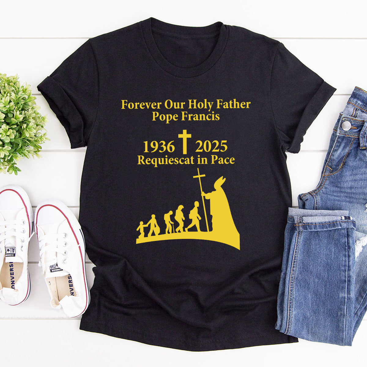 Forever Our Holy Father - 2D Unisex T-shirt GMJSTS200066