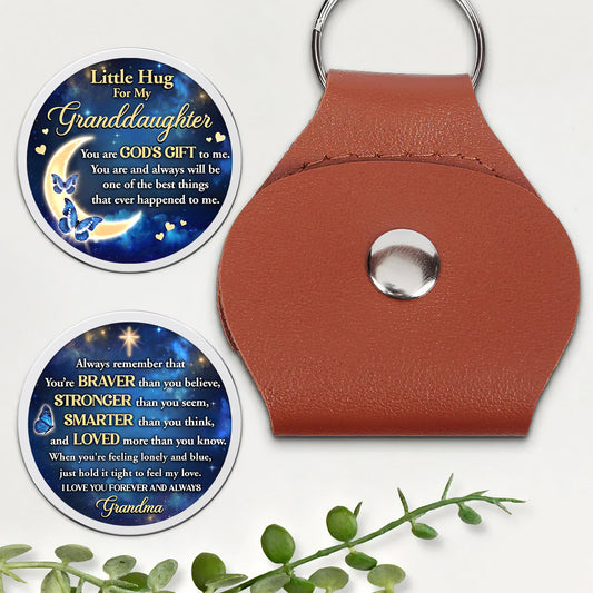 Endless Love In Every Hug - Personalized Pocket Hug - Keepsake for Granddaughter