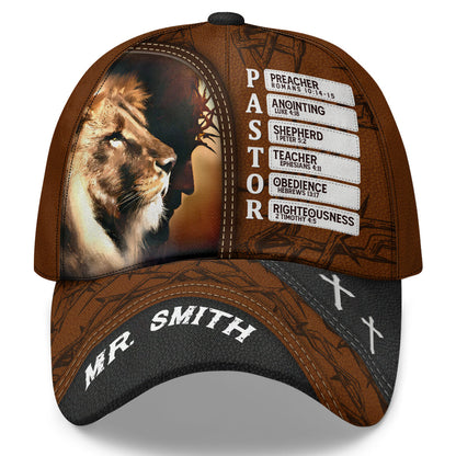 Preacher and Shepherd Gift - Personalized Classic Cap