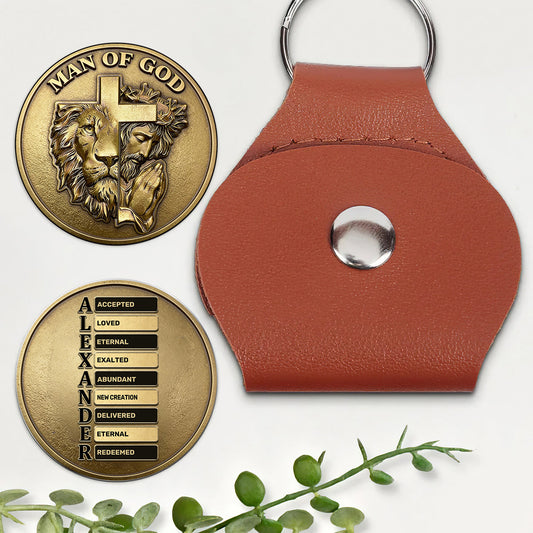 Man Of God - Personalized Pocket Hug Keepsake