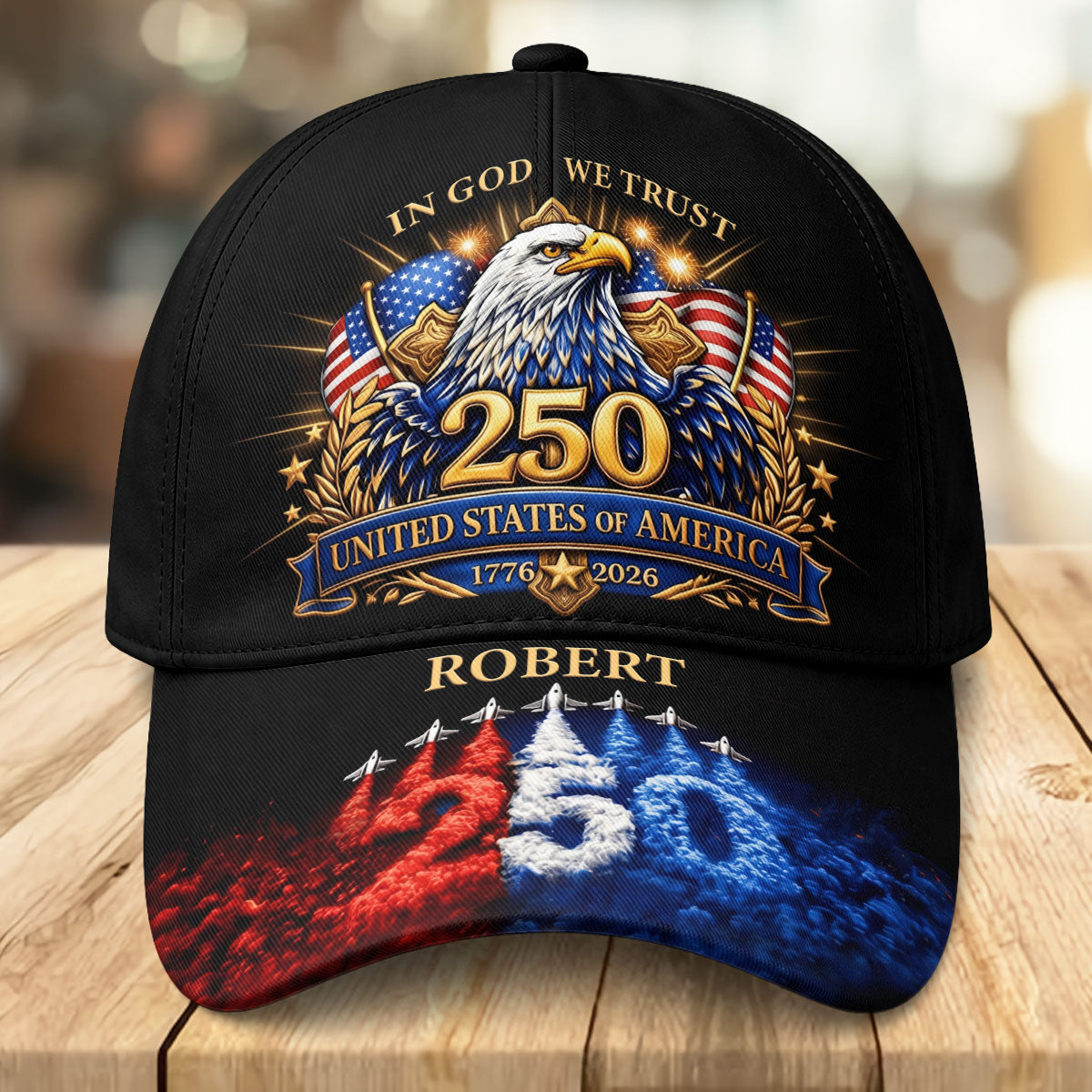 In God We Trust - Personalized Classic Cap