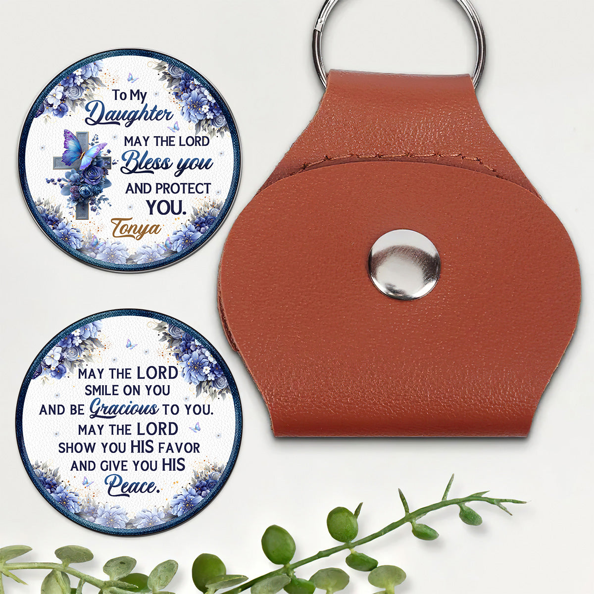 May The Lord Bless You - Christian Keepsake Pocket Hug