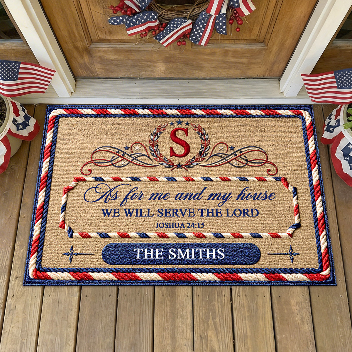 Faith-Based - Personalized Doormat GDMJS10008