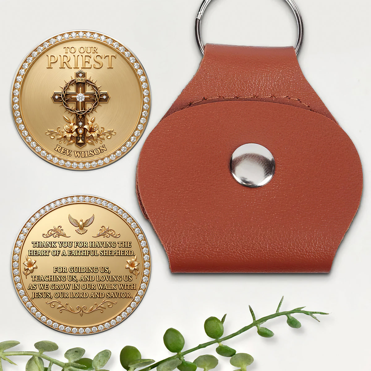 Faithful Shepherd - Personalized Gift for Priest