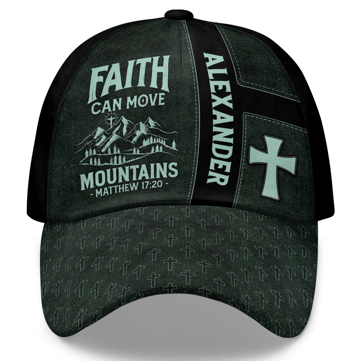 Faith Can Move Mountains - Personalized Classic Cap