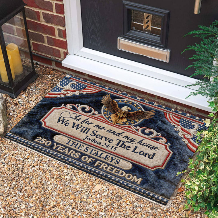 Bible Verse - Personalized Doormat for Home Decor
