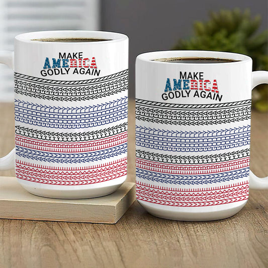 Make America Godly Again - Faith Inspirational Coffee Mug