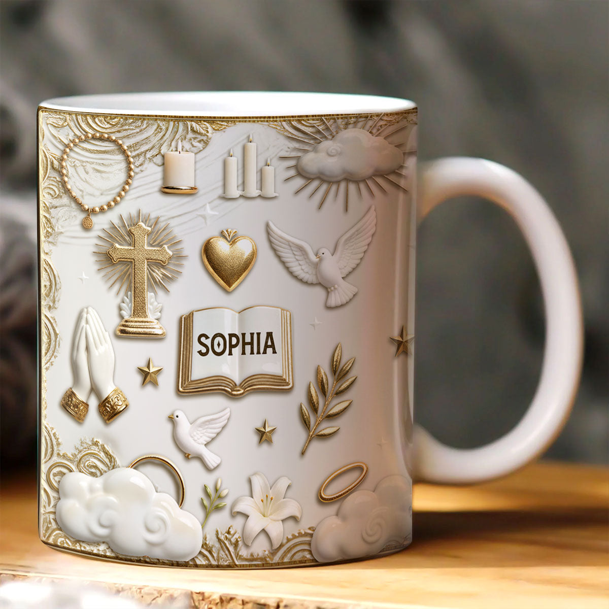 Holy Devotion - Personalized Ceramic Coffee Mug
