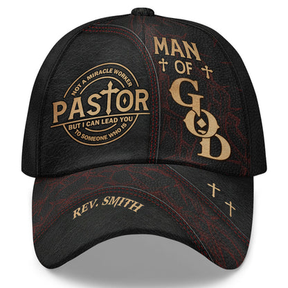 Not A Miracle Worker But I Can Lead You - Personalized Classic Cap