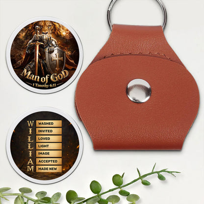 Man of God - Personalized Pocket Hug Keepsake