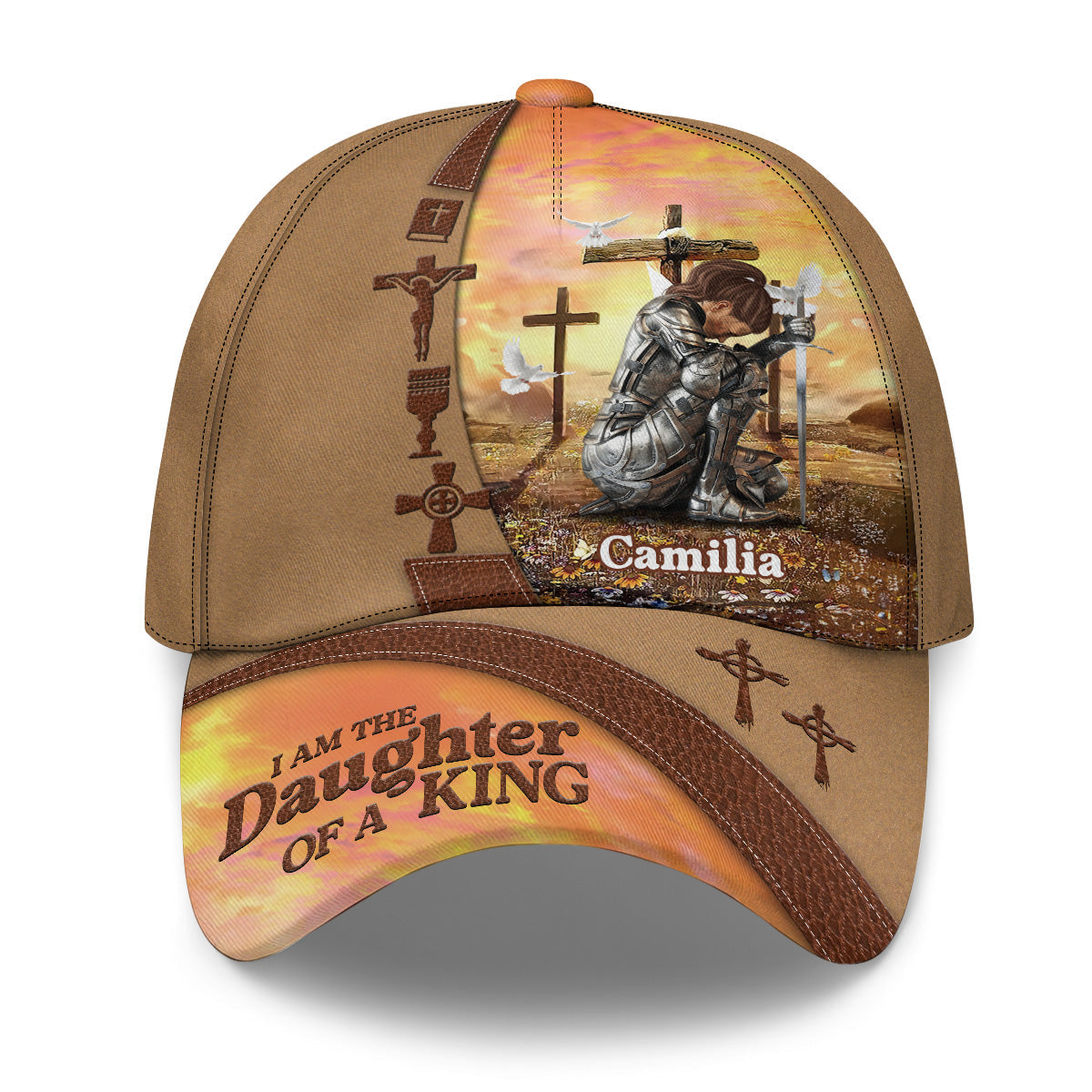 I Am The Daughter Of A King - Personalized Classic Cap