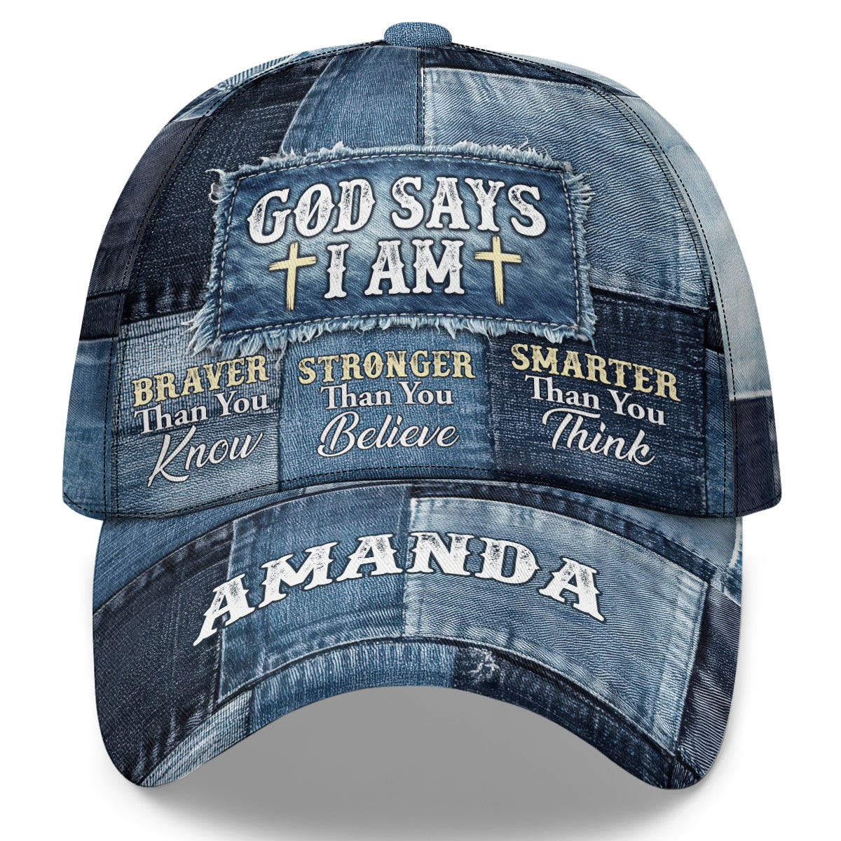 God Says I Am - Personalized Classic Cap - Gift For Women