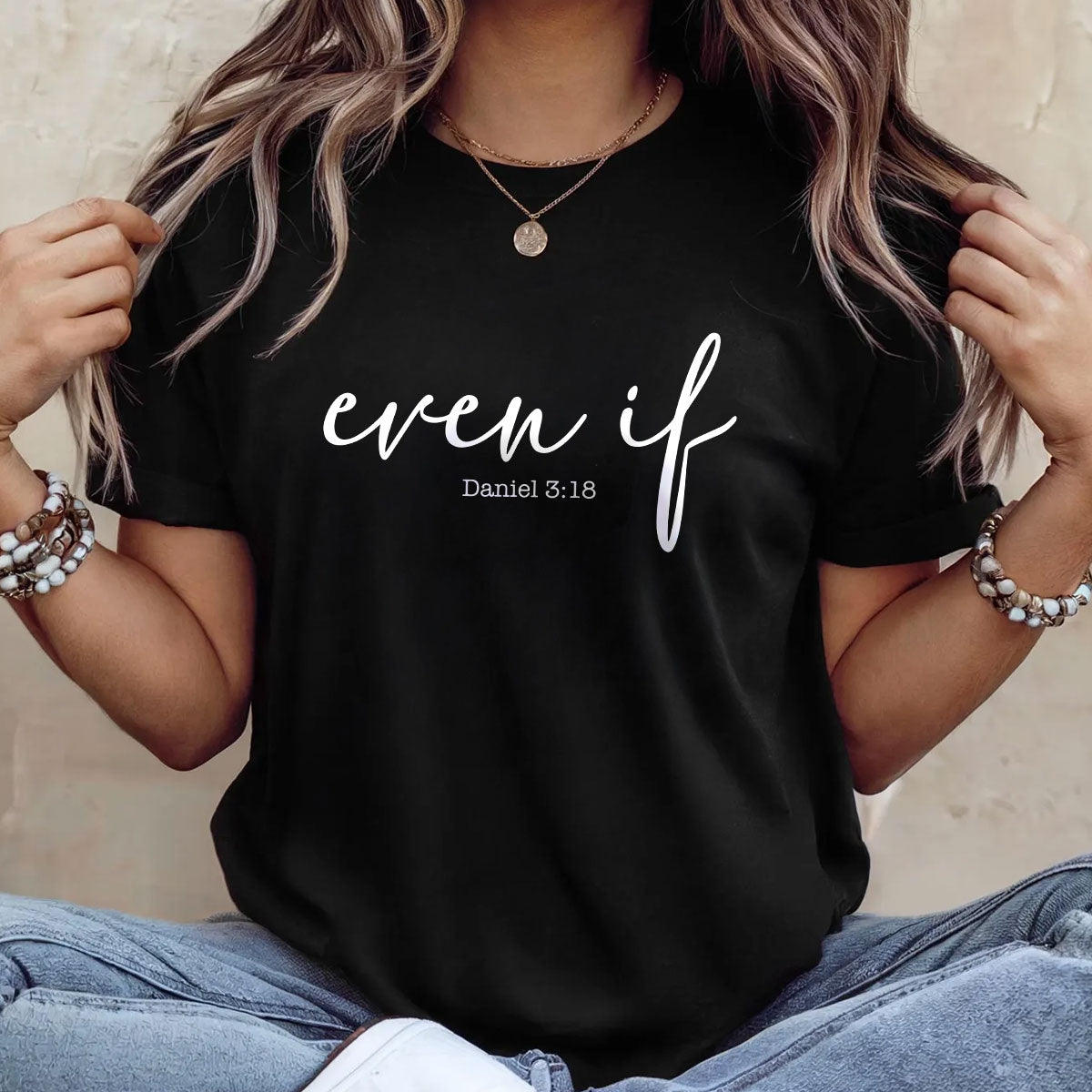Daniel 3:18 Faith Quote - 2D Unisex T-shirt GMJSTS200014