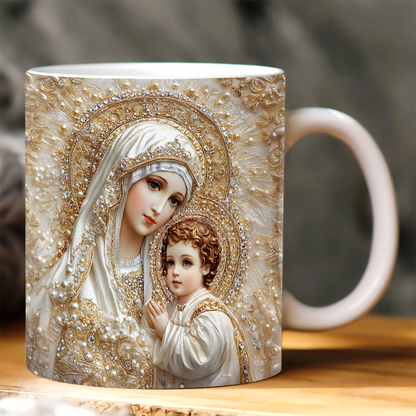 Light Of Heaven’s Embrace - Inspirational Coffee Mug