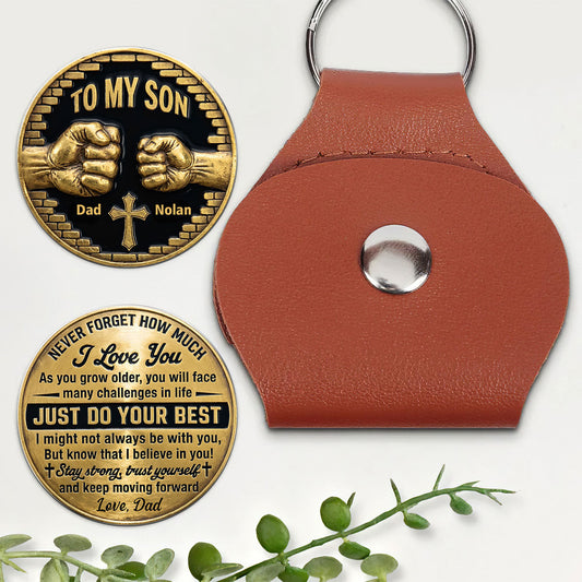 Inspirational Keepsake for Him - Personalized Pocket Hug