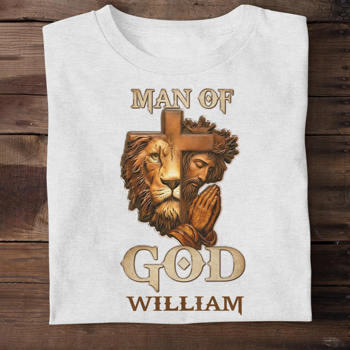Man Of God - Personalized 2D Unisex T-shirt GMJSTS200042