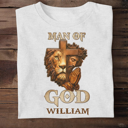 Man Of God - Personalized 2D Unisex T-shirt GMJSTS200042