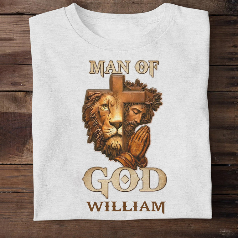 Man Of God - Personalized 2D Unisex T-shirt GMJSTS200042