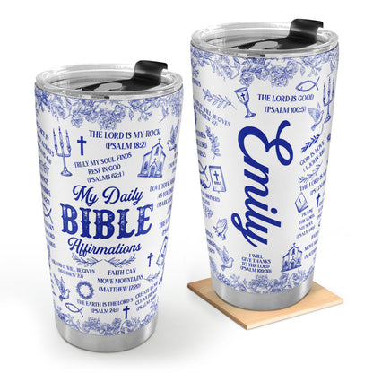 Faith-Inspired - Personalized Stainless Steel Tumbler