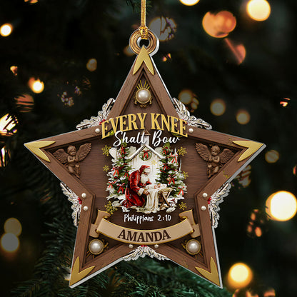 Christian Faith - Personalized Acrylic Ornament GOJS10334