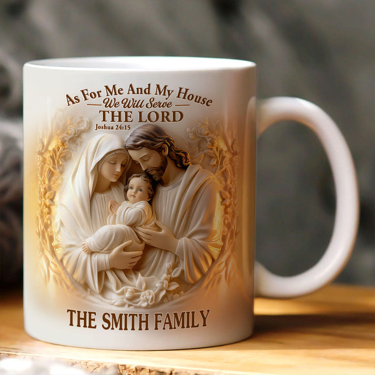 As For Me And My House - Christian Faith Mug