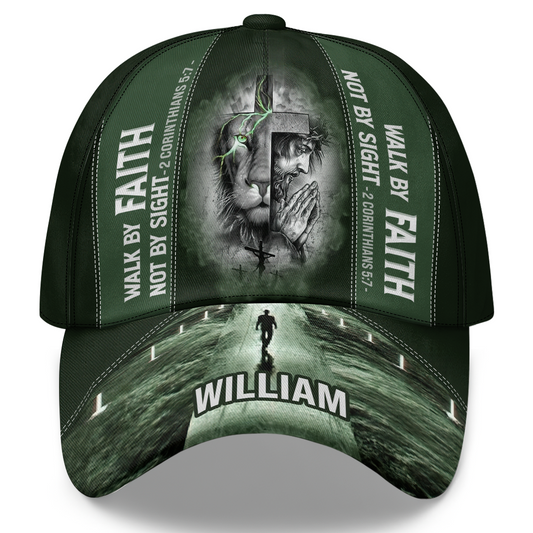 Walk By Faith Not By Sight - Personalized Classic Cap