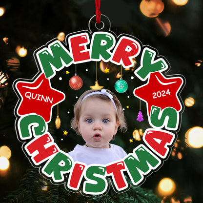 Christmas Gift - Personalized Acrylic Ornament GOJS10178