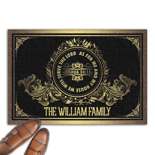 Bible Verse - Personalized Doormat for Home Decor GDMJS10104