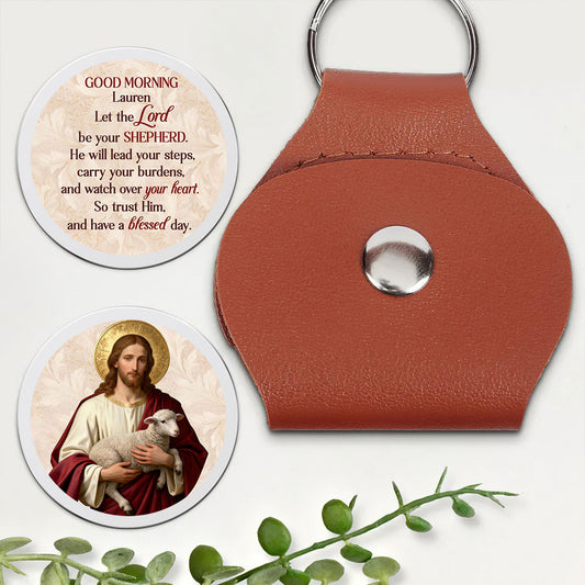 Let The Lord Be Your Shepherd - Personalized Pocket Hug