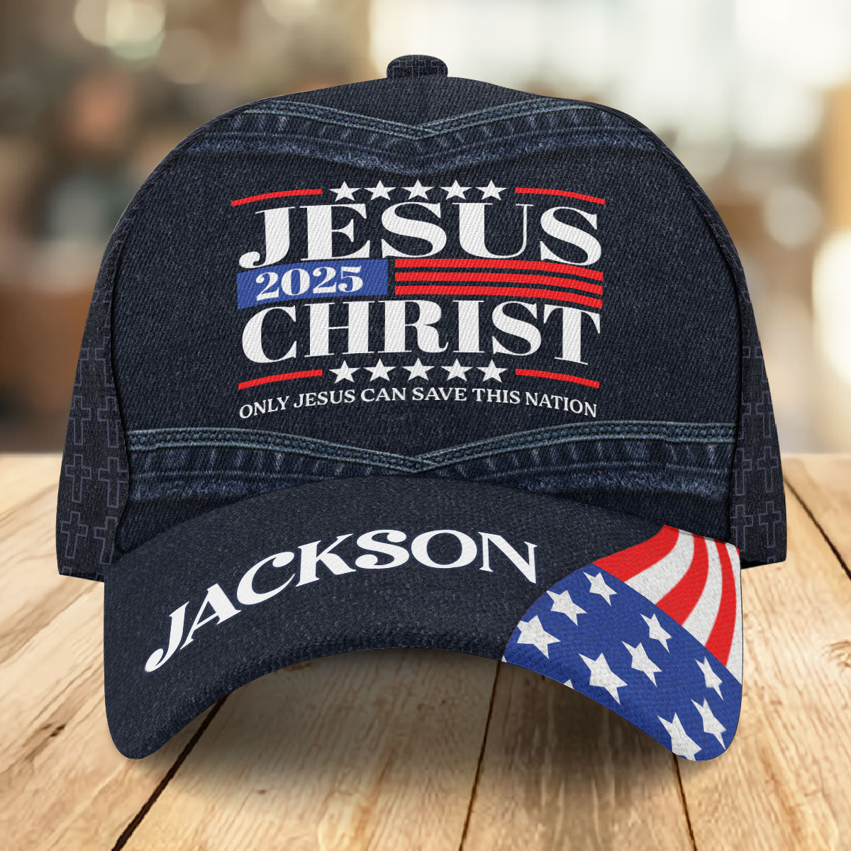 Jesus 2025 - Personalized Classic Cap - Faith Christian Gift for Him
