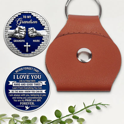 Be The Man I Know You Can Be - Personalized Pocket Hug Keepsake