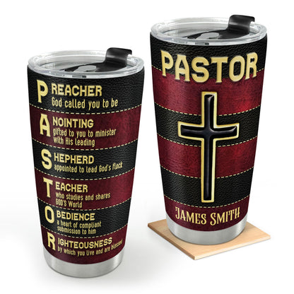 Faith-Inspired - Personalized Stainless Steel Tumbler 20oz