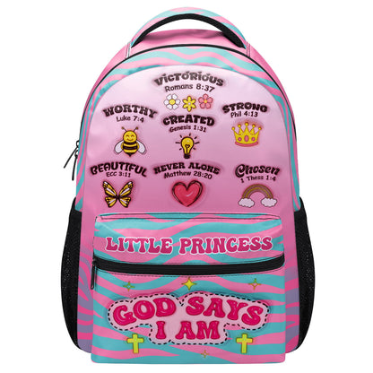 God Says I Am - Personalized Backpack for Daughter