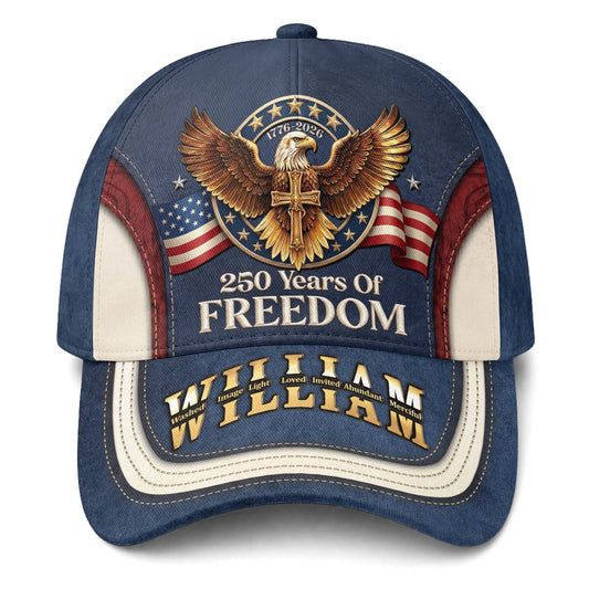 Patriotic Independence Day - Personalized Classic Cap for Him