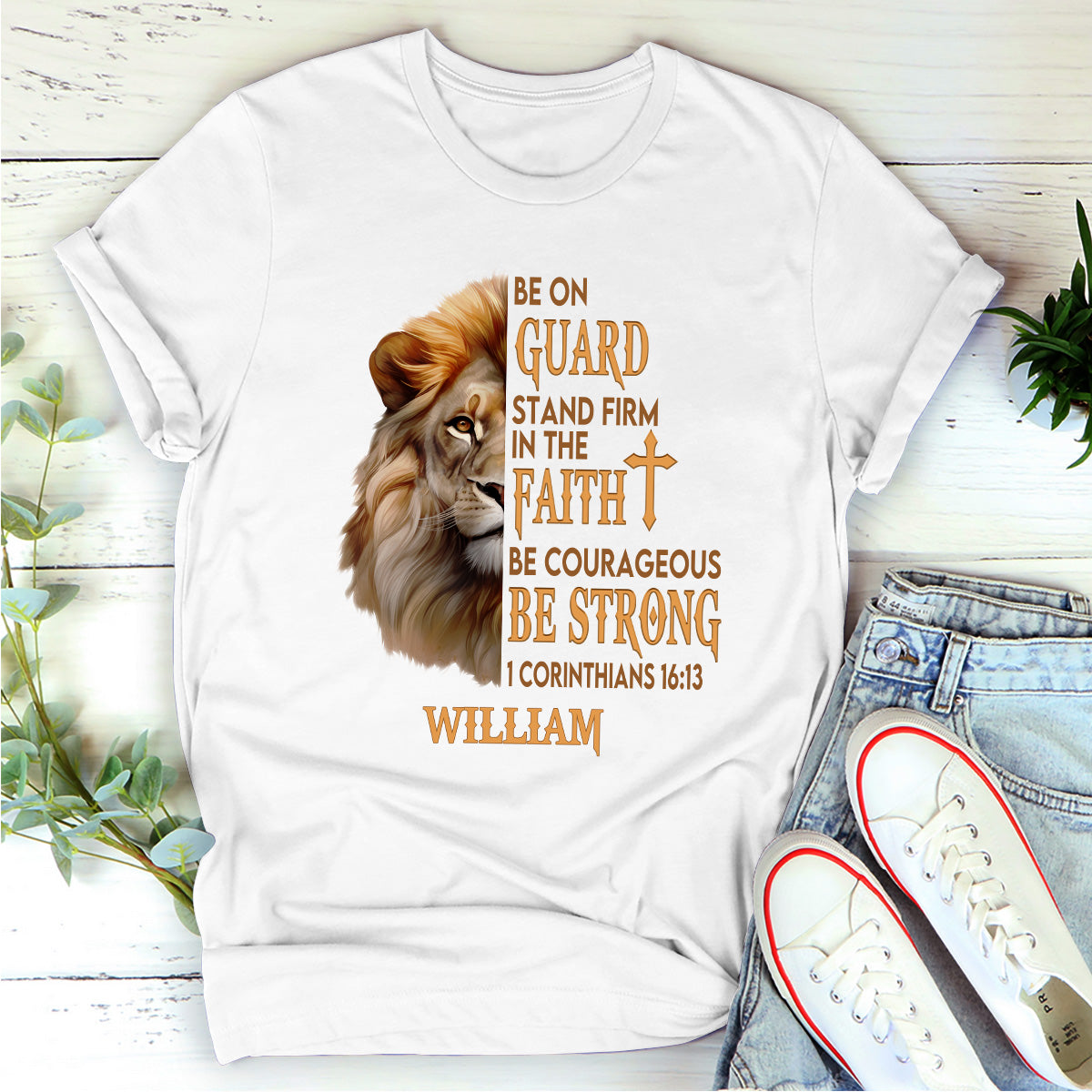 Be Courageous - Personalized Unisex T-shirt GMJSTS200097