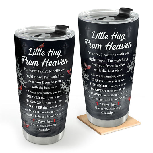 Memorial Keepsake - Personalized Stainless Steel Tumbler